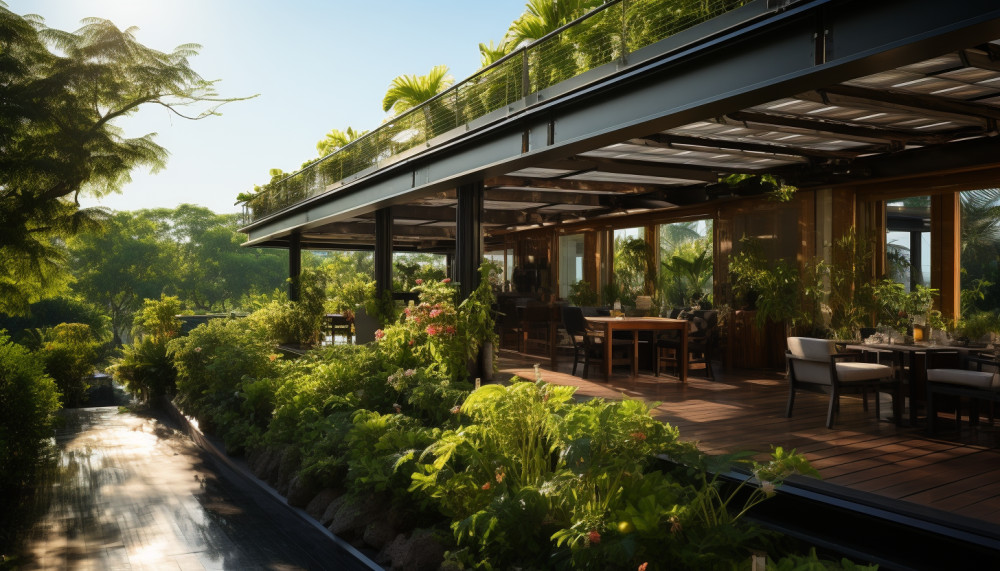 Comment les pergolas bioclimatiques contribuent à la durabilité de l'habitat